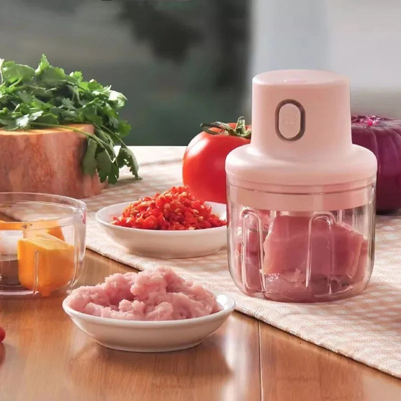 Purilite Select Mini Electric Garlic Chopper & Baby Food Maker