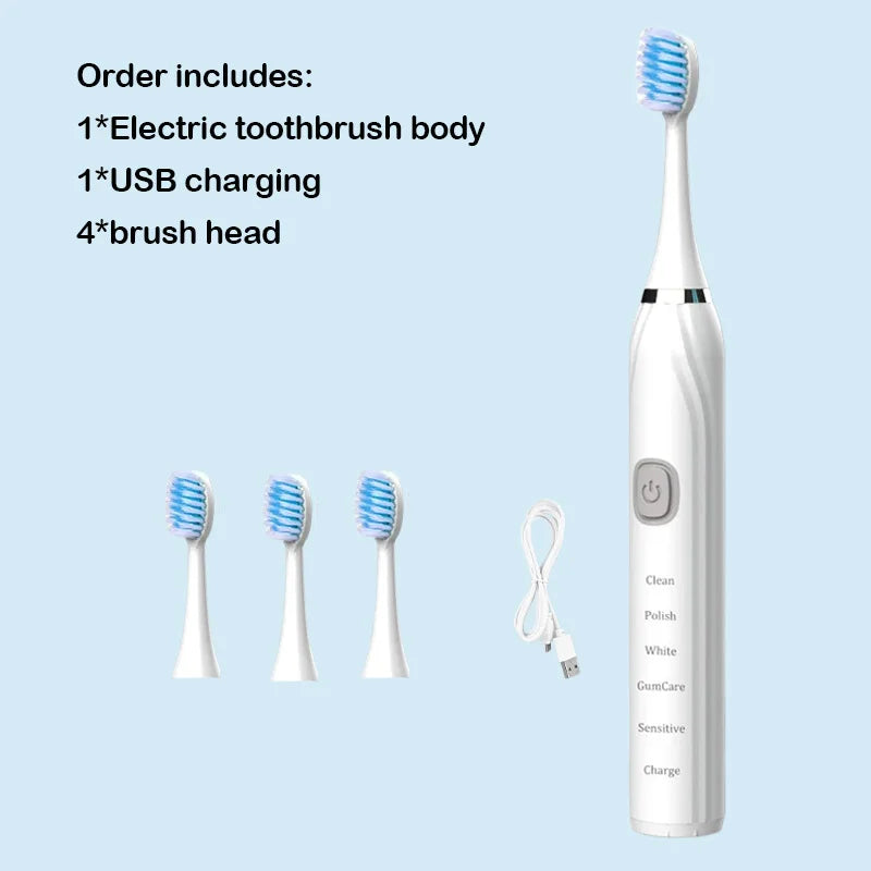 Purilite Select™ Rechargeable Sonic Electric Toothbrush