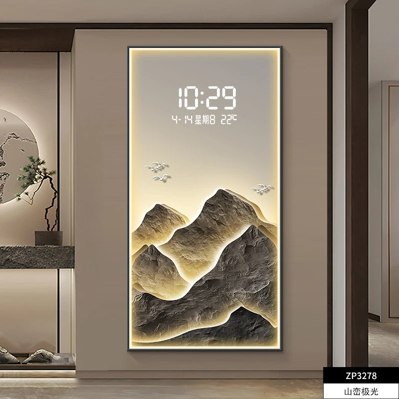 Purilite Select™ LED Digital Wall Clock