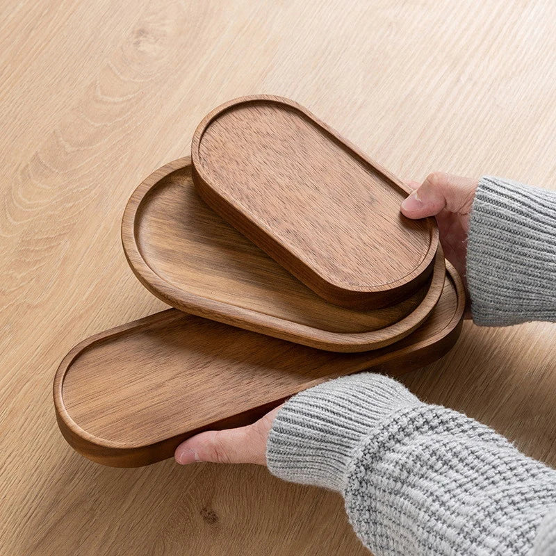 Purilite Select Solid Wood Dessert Tray