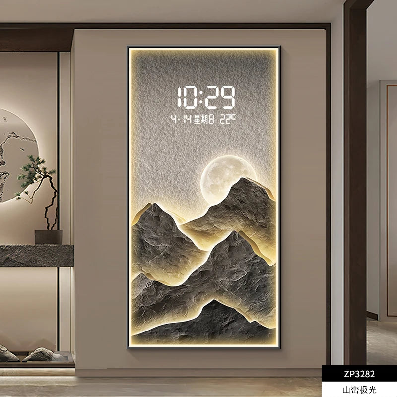 Purilite Select™ LED Digital Wall Clock
