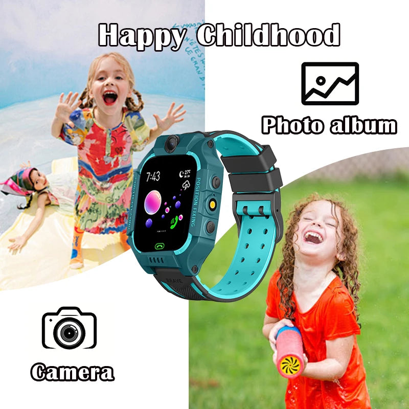 Purilite Select Kids Smart Watch – Learn, Play & Connect (Ages 4‑12) with Camera, Micro Chat & Square Touch‑Screen