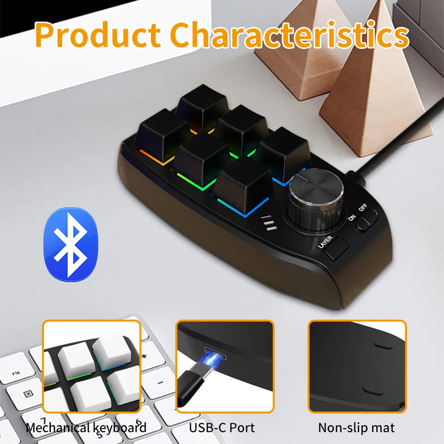 Purilite Select 6-Key RGB Mechanical Macropad