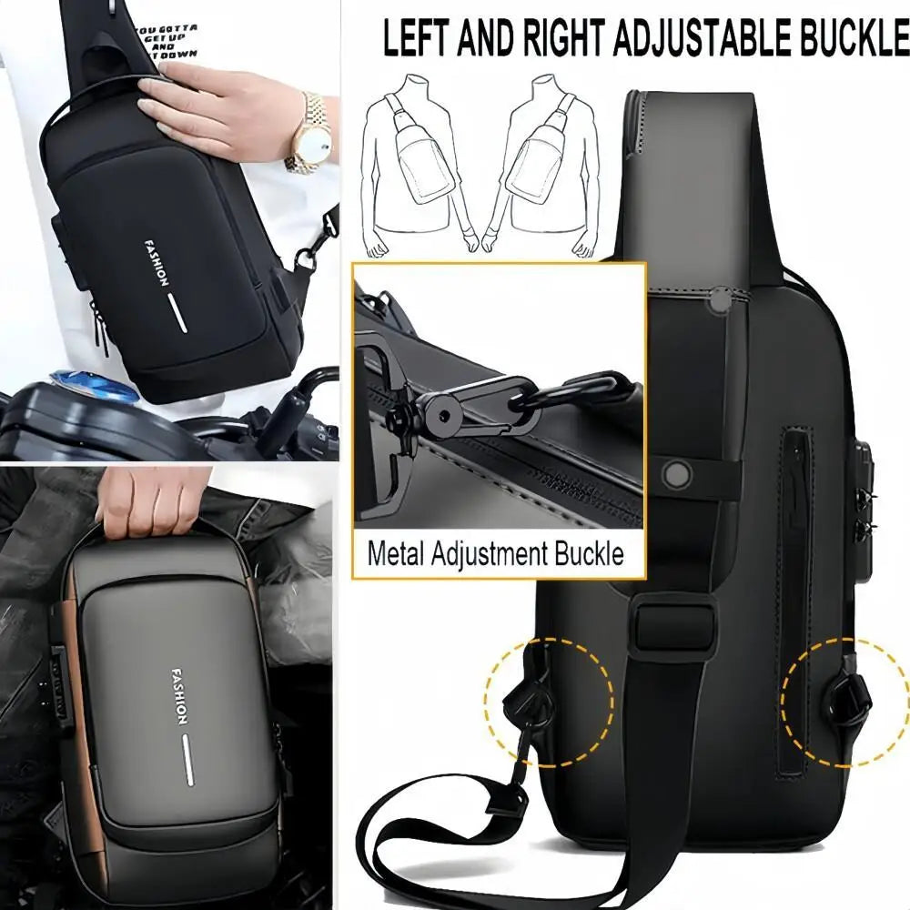 🎒 Purilite Select™ Men's Anti-Theft Chest Bag
