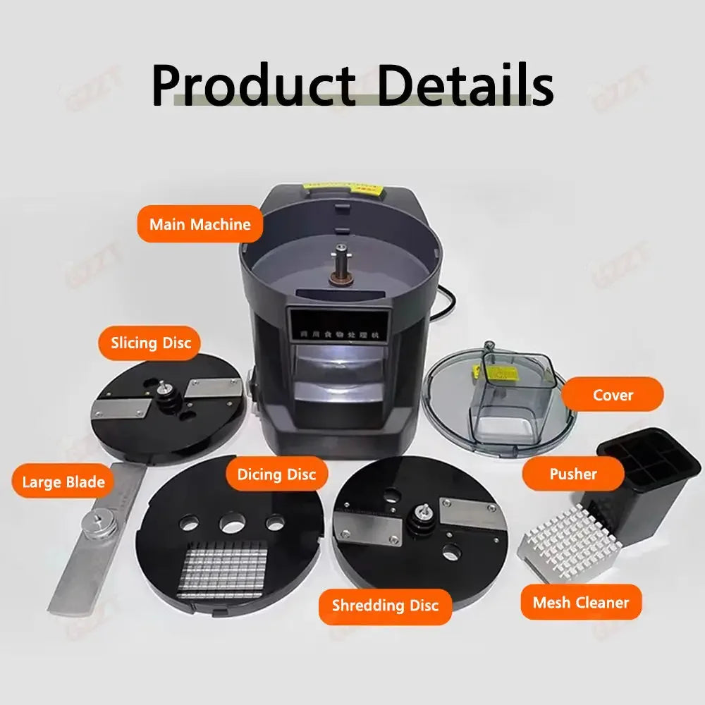 Purilite Select – 3-in-1 Commercial Automatic Vegetable Cutter Machine