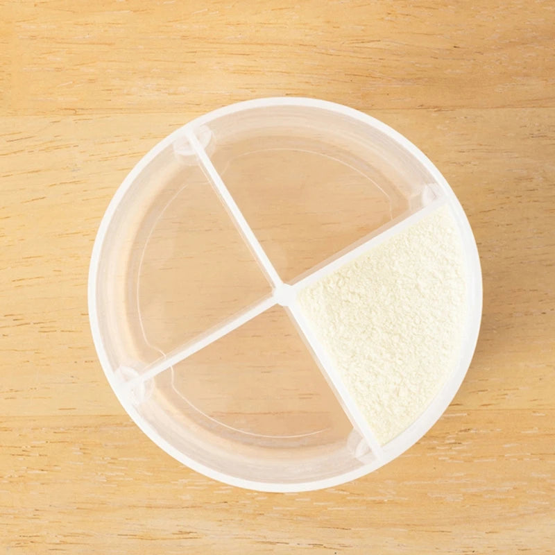 Purilite Select 4-Compartment Baby Food & Milk Powder Storage Box