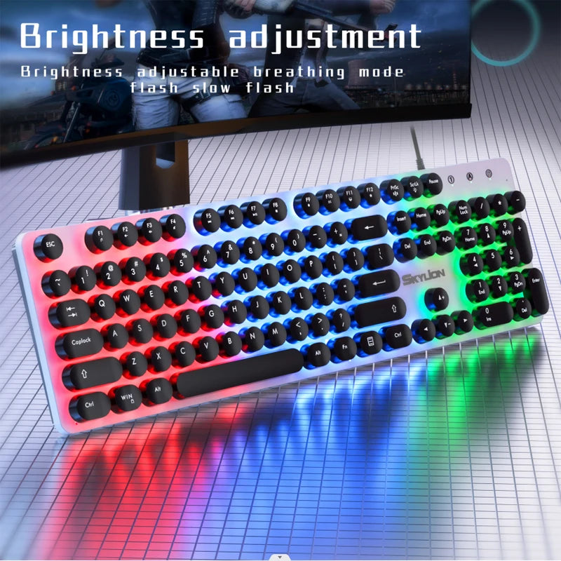 Purilite Select H300 104-Key Wired Membrane Keyboard