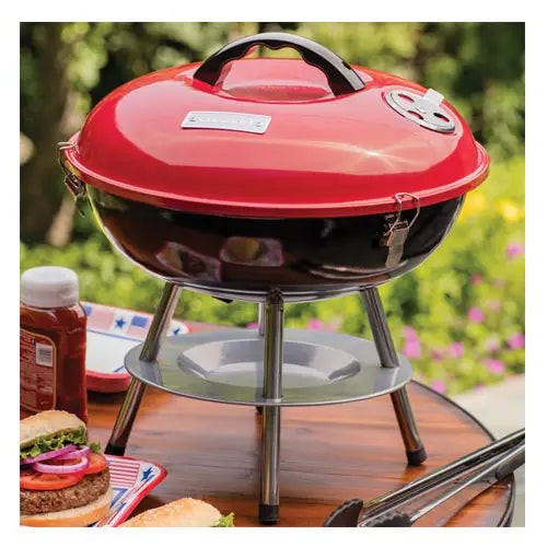 Cuisinart 14" Portable Charcoal Grill - Red (CCG-190RB-C) - PuriLite