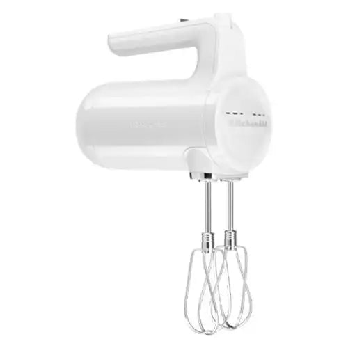 KitchenAid Cordless 7 Speed Hand Mixer - White (KHMB732WH) - PuriLite