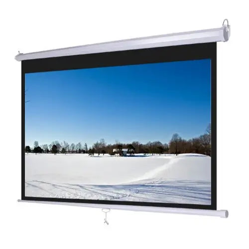 Cinema Choice 100" Manual Pulldown Screen - Matte White (MSR100MW)