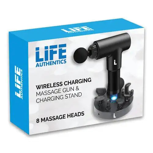 Deep Muscle Full Body Percussion Massage Gun Black (LAWLG01BK)