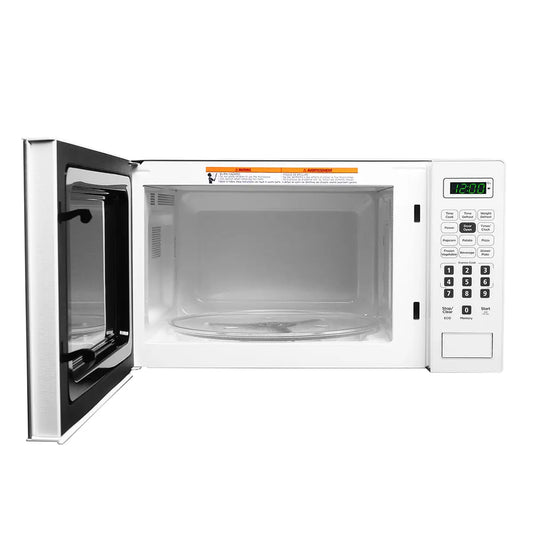 Danby 0.7 cu. ft. Countertop Microwave in White (DBMW0721BWW) - PuriLite