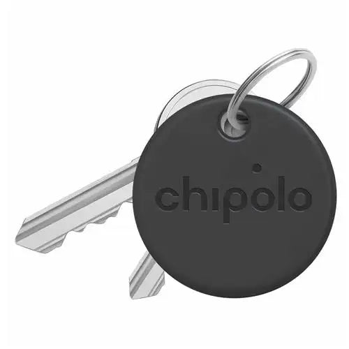 Chipolo ONE Spot Item Finder 4 Pack - Works with the Apple Find My - Black (CH-C21M-4GY-R-FR/EN)