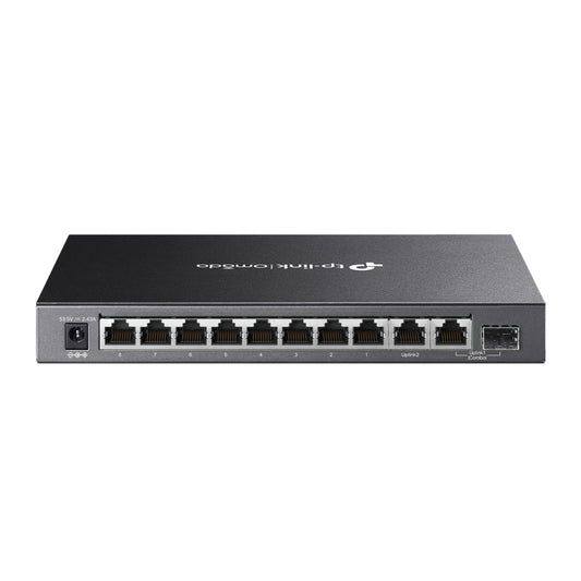 TP-Link Switch DS110GMP Omada 10-Port Gigabit Desktop Switch with 8-Port PoE+ - PuriLite