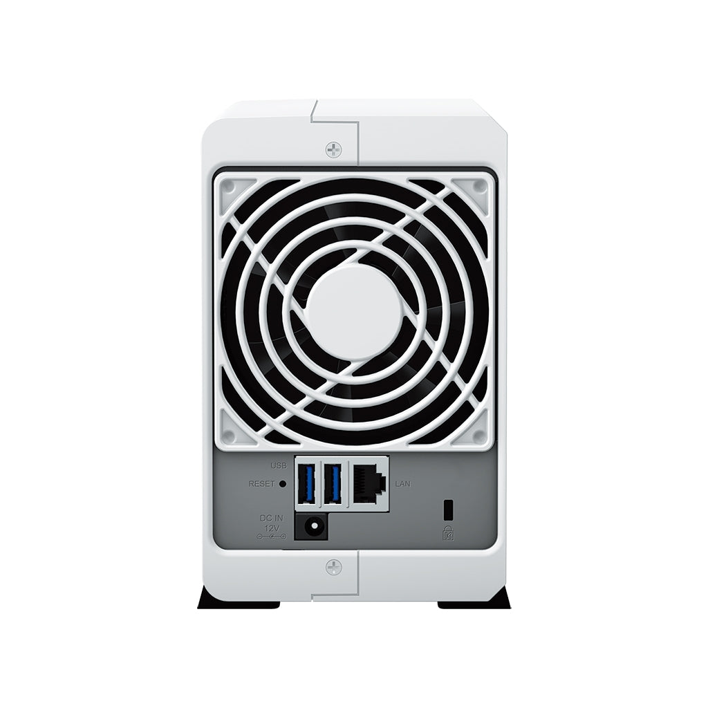 Synology Network Attached Storage DS223j 2-bay DiskStation (Diskless) - PuriLite