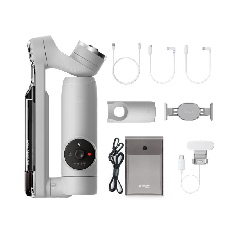 Insta360 Accessory CINSABBA_Flow05 Creator Kit Grey - PuriLite