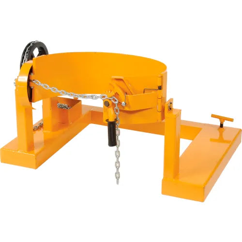 Global Industrial™ Forklift Tilting Drum Dumper 800 Lb. Capacity