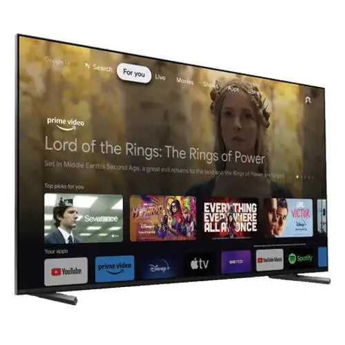Sony 65" X90L BRAVIA XR Full Array LED 4K HDR Google TV (2023) - Dark Silver (XR65X90L)