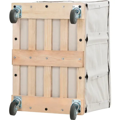Global Industrial™ KD, 12 Bushel, Canvas Basket Bulk Truck