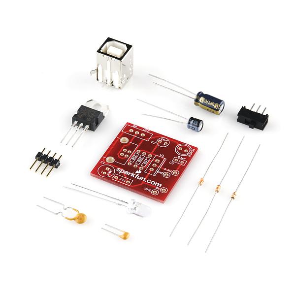 Breadboard Power Supply USB - 5V/3.3V