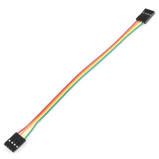 Jumper Wire - 0.1", 4-pin, 6"