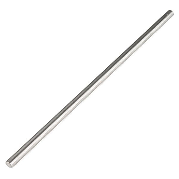 Shaft - Solid (Stainless; 1/4"D x 8"L)