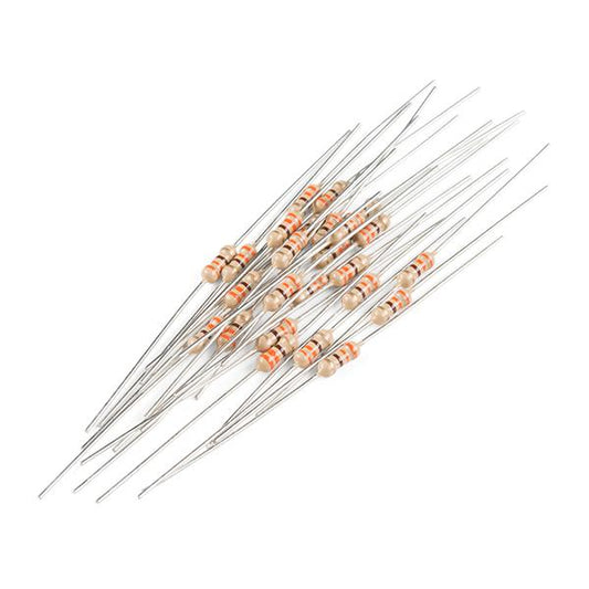 Resistor 330 Ohm 1/4 Watt PTH - 20 pack (Thick Leads)