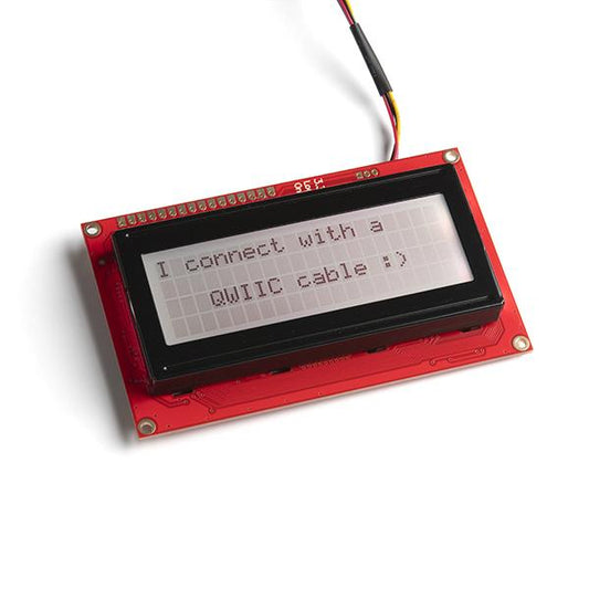 20x4 SerLCD - RGB Backlight (Qwiic)