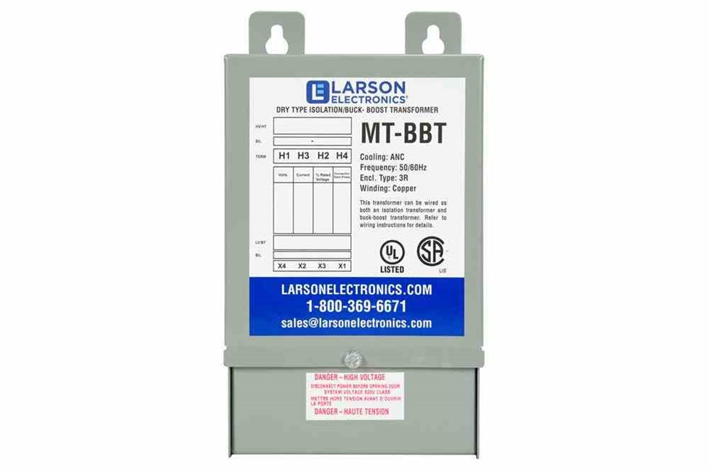 1-Phase Buck/Boost Step-Up Transformer - 217V Primary - 230V Secondary - 9.38 Amps - 50/60Hz