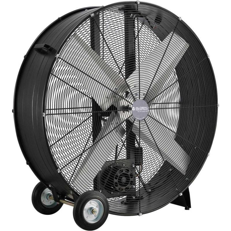 Global Industrial™ 42" Portable Drum Blower Fan, 17600 CFM, 1 HP, 1 Phase