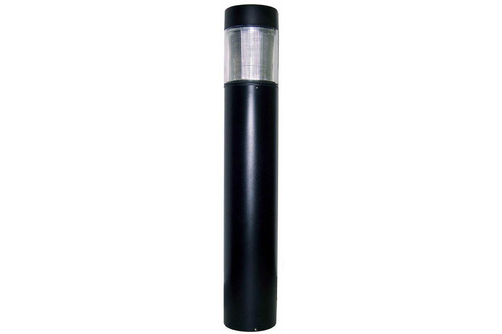 15W Round Flat Top LED Bollard Light - 1,022 Lumens - 120/277V AC - Type V - Wet Location Approved