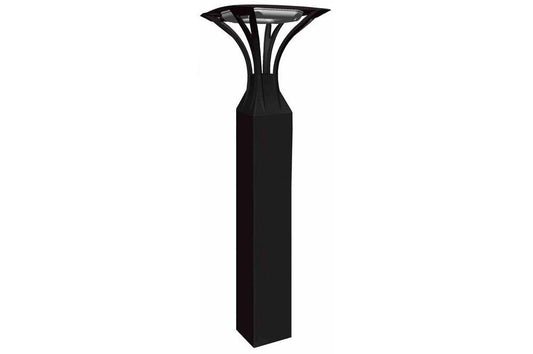 17W Square LED Bollard Light - 1,611 Lumens - 120/277V AC - Wet Location Approved