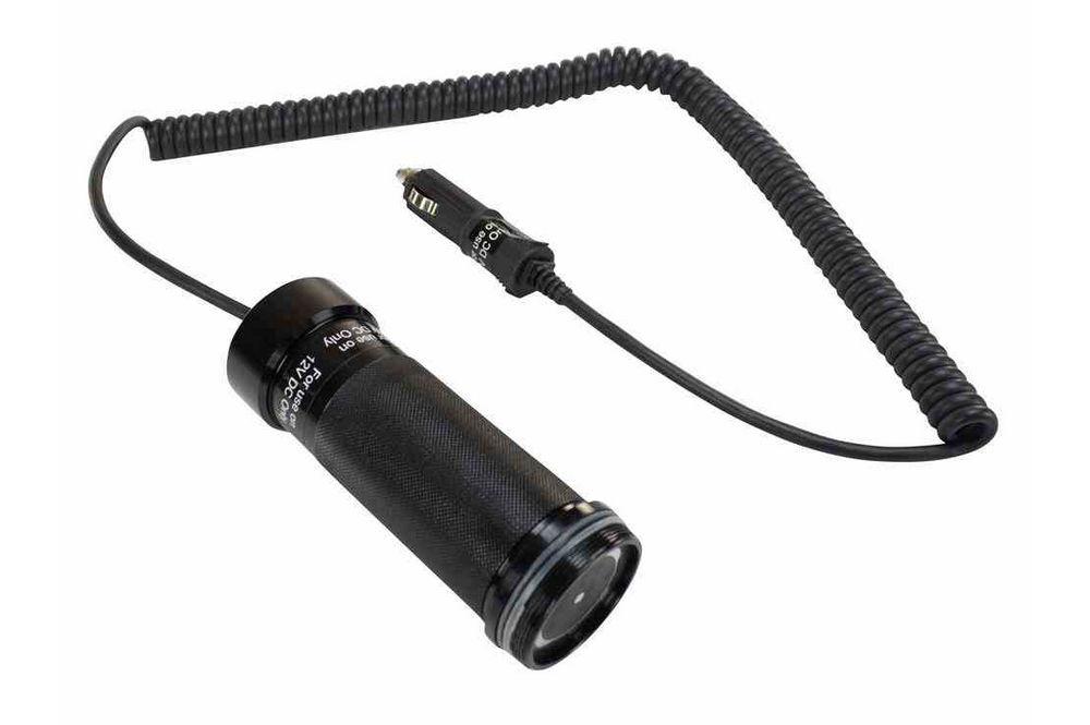 12VDC Power Cord Adapter - Recharges ATX-20 or EPL-UV-20W Series HID Flashlights via 12 Volt Source