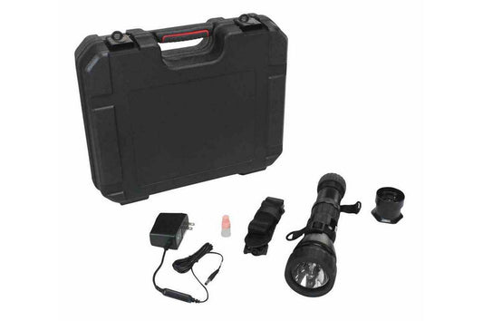 Explosion Proof Flashlight w/ Big Battery - 20 W HID Rechargeable - Class 1 Div 1 and Class 2 Div 1