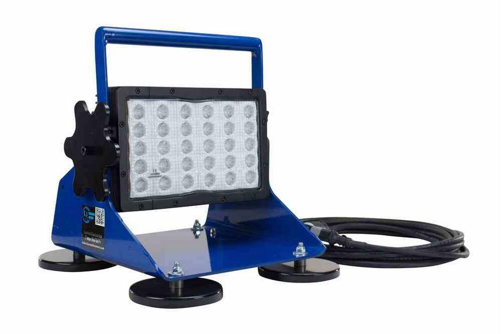 150W LED Pedestal/Magnetic Mount Work Area Light - 14,790 Lumens - 100 Foot Cord