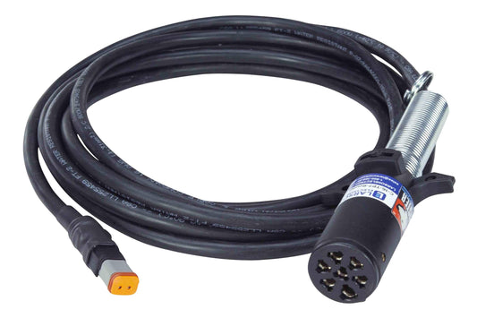 Larson C-16-TP7 - 7 Prong Trailer Plug with 16 foot with 2 pin Connector