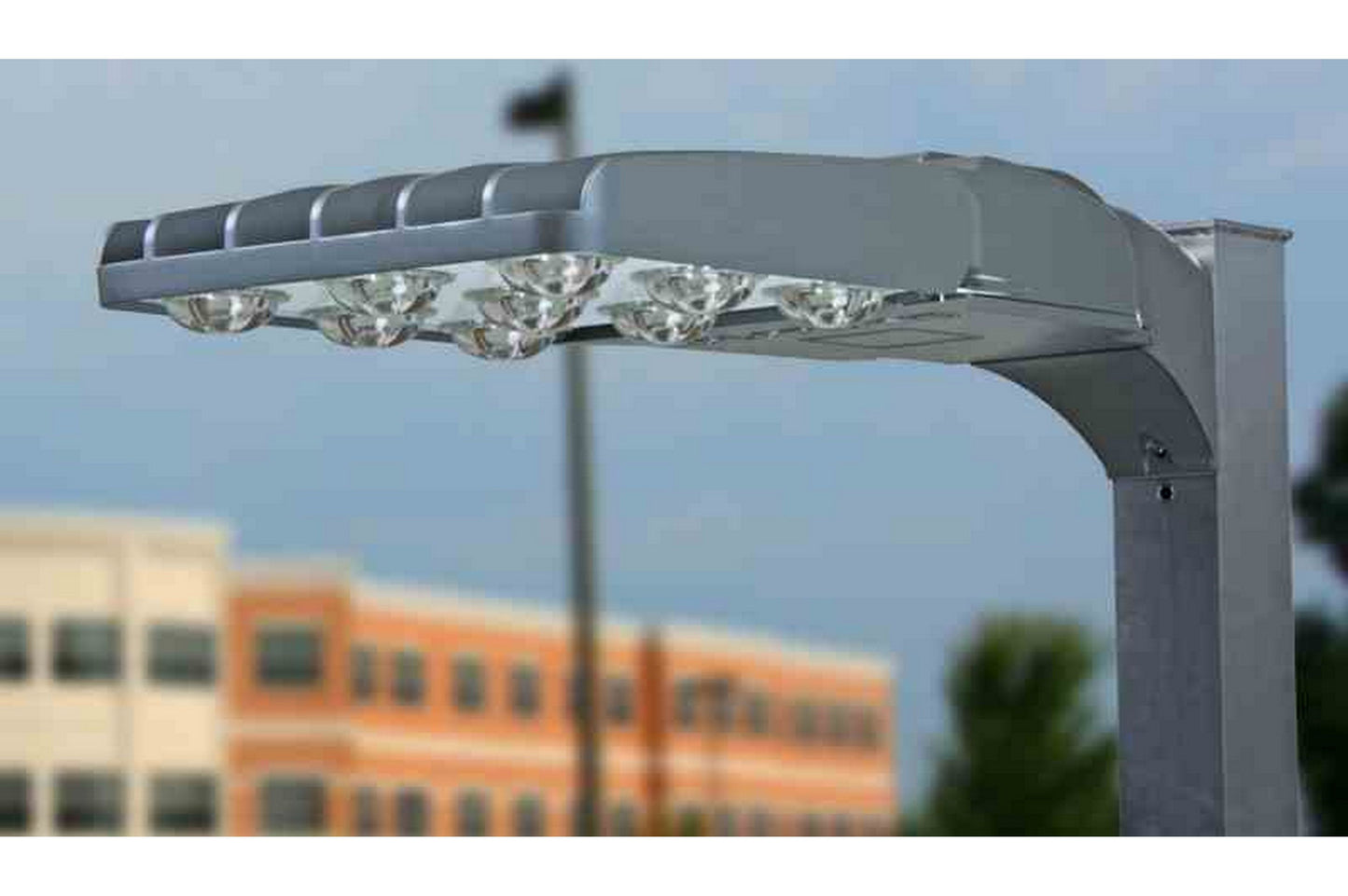 Larson 367W LED Street Light - 9 High-Intensity LEDs - 36,000 Lumens - 120-277V AC - Adjustable Tilt