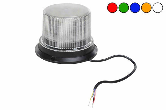 Class 1 LED Beacon with 30 Strobing Light Patterns - Permanent Surface Mount - 1440 Lumens