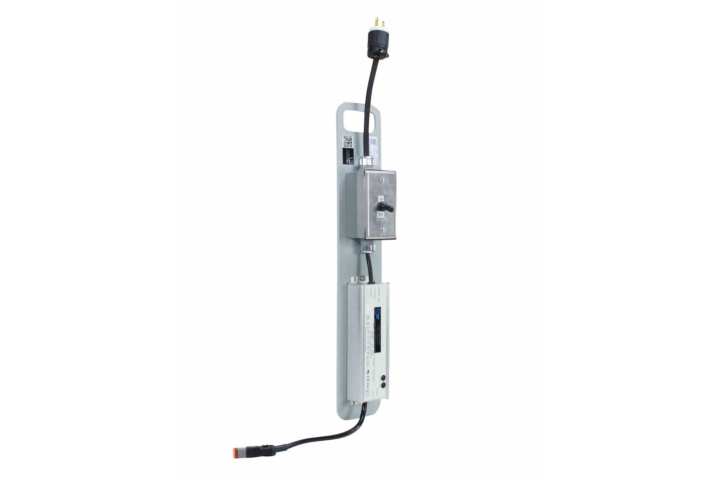 Larson 12/24 Volt DC 11 Amp 106 Watt Output Transformer - 120-277 VAC Input - Inline On/Off Switch