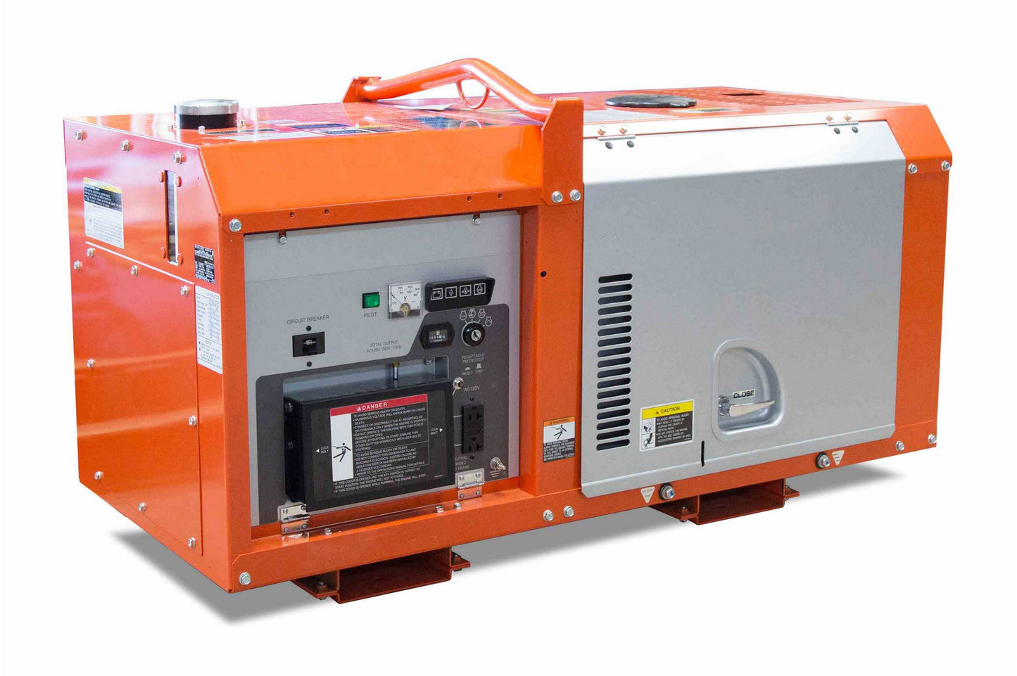 Larson 11 kW Portable Generator 120/240V 60 Hz Diesel Engine - Quiet Generator