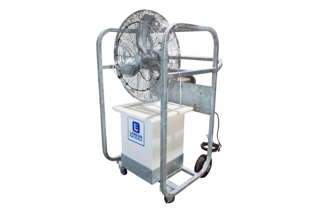 Larson Explosion Proof Portacool Portable Evaporative Cooler - Galvanized - 30" OD - 8723 CFM - 50 Gallon