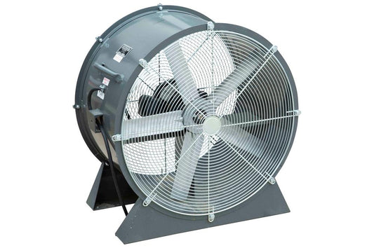 30" Explosion Proof High Velocity Fan - Pedestal Base Stand - 1725 CFM - 1-1/2 HP - 115/230V
