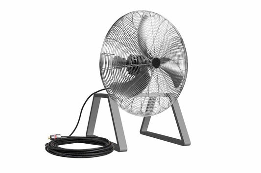 30" Electric Explosion Proof Fan - C1D1/C2D1 - 8723 CFM - 30 inch - Floor Mount - CPP516 Pin/Sleeve Cord Cap