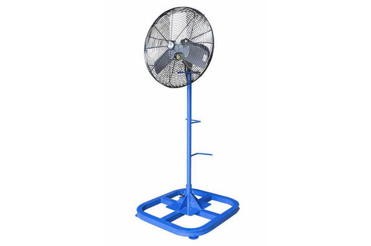24" Electric Explosion Proof Fan on Stand - 7980 CFM - Pedestal Mount - 3/4" NPT Hub - C1D1