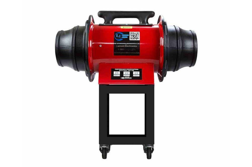 Explosion Proof Electric Fan Ventilator Wheeled Cart - C1D1 - 28'' Above Grade - 1/3 HP - Fan Only