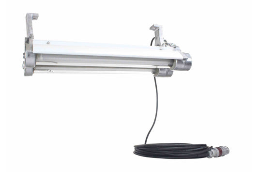 Larson Explosion Proof Paint Spray Booth LED Lighting - 2 Foot, 2 Lamp Fixture - 50' Cord Pin + Sleeve Plug