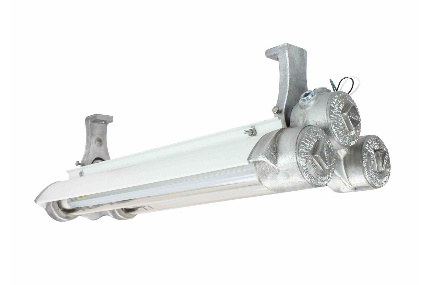 Larson Explosion Proof LED Paint Spray Booth Light Fixture - Class 1 Div 1 - Class 1 Div 2 - T6 - NO LAMPS