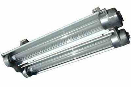 Larson Explosion Proof Paint Spray Booth LED Lighting - 2 Foot, 2 Lamp Fixture - Surface and Pendant Mount