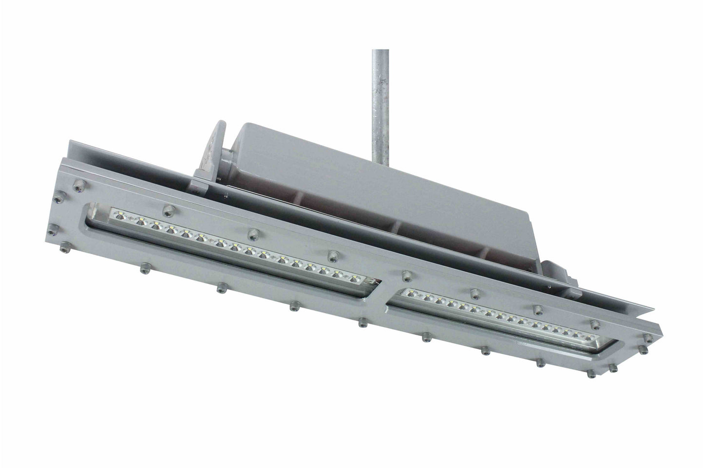 Larson Explosion Proof Low Profile Linear LED light - 3600 Lumens - Class 1 Div 1 - Pendant Mounted