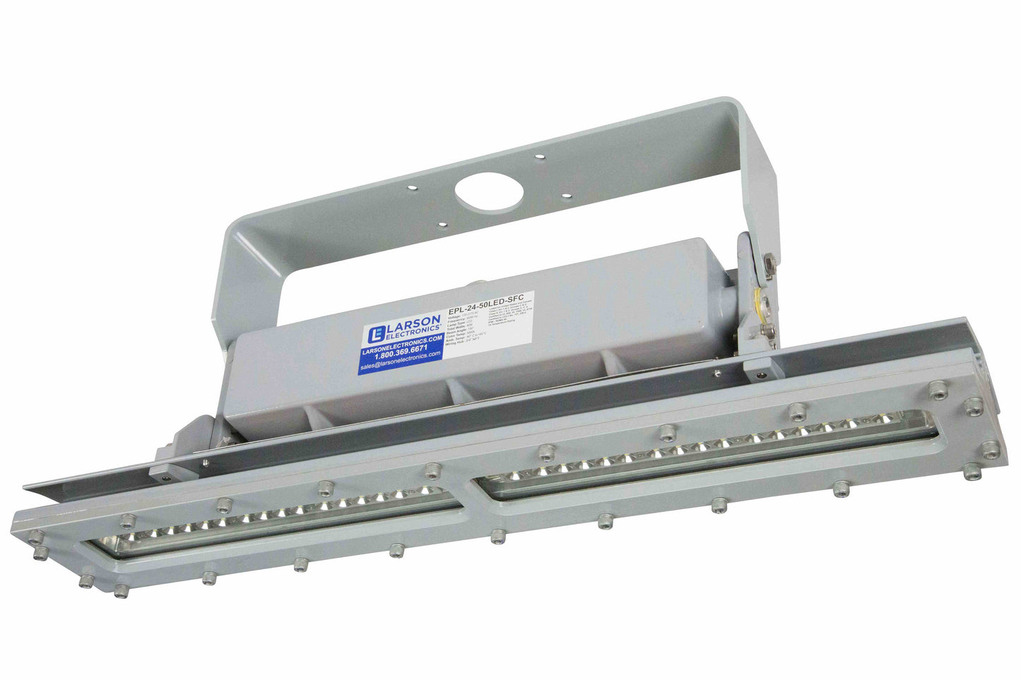 Larson Explosion Proof Low Profile Linear LED light - 3600 Lumens - Class 1 Div 1 - Surface Mounted